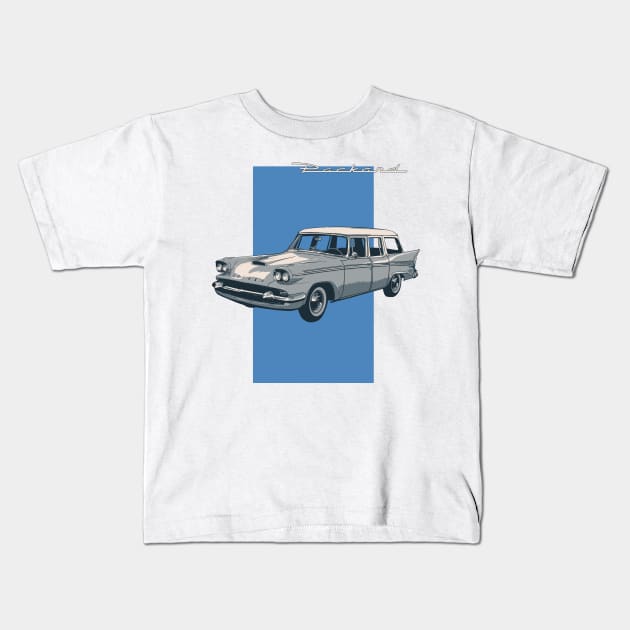 Packard Wagon Kids T-Shirt by Joshessel